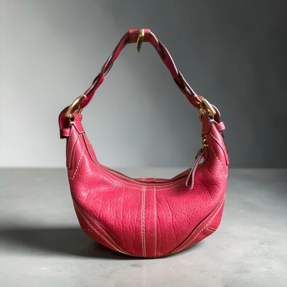 2006 Coach Soho Dylan Braided Strap in Bright Pink - Picture 3 of 17